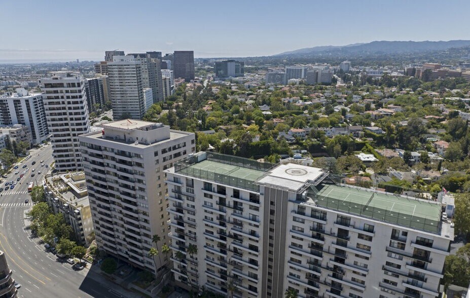 Aerial View of Wilshire Corridor - 10535 Wilshire Blvd