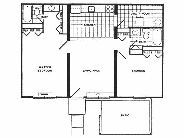 2x2 864 - Meadowood Apts