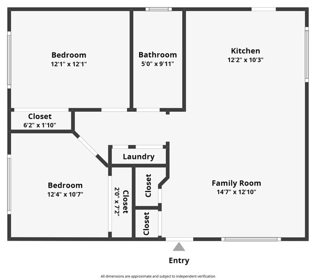 Building Photo - 2bd, 1 ba Rental Available Near Downtown C...