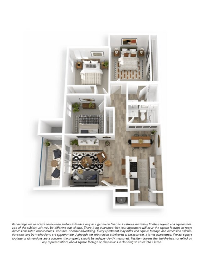 Floorplan - Brookside 112