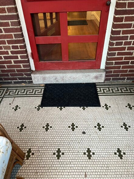 Historical tile work and details - 2808 Floyd Ave