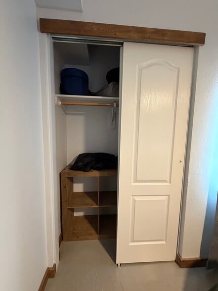 2nd bedroom closet with shelving - 3200 S Litzler Dr