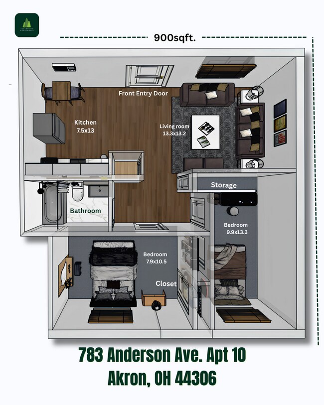 Building Photo - LIMITED OFFER FREE RENT FOR YOUR FIRST MONTH! 2 Bedroom Apartment unit in Anderson Avenue