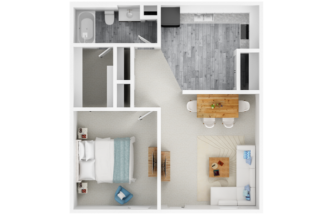 Floorplan - Valley Square Apartments