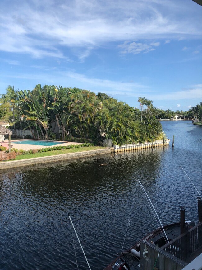 View from bedroom - 1816 E Oakland Park Blvd