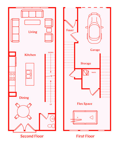 Stanwood Floor Plan 2 - LaFrance Square