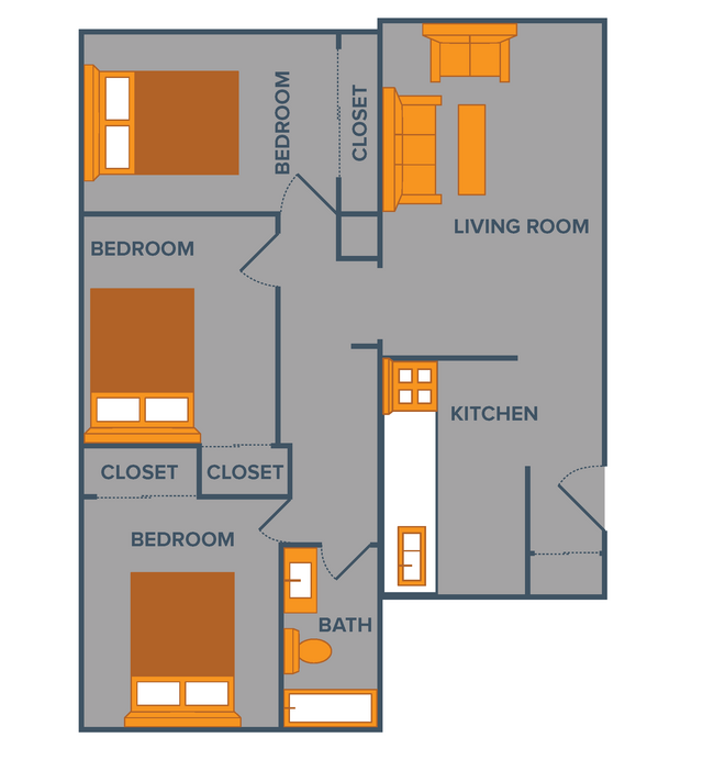 Floorplan - Sterling Square Apartments