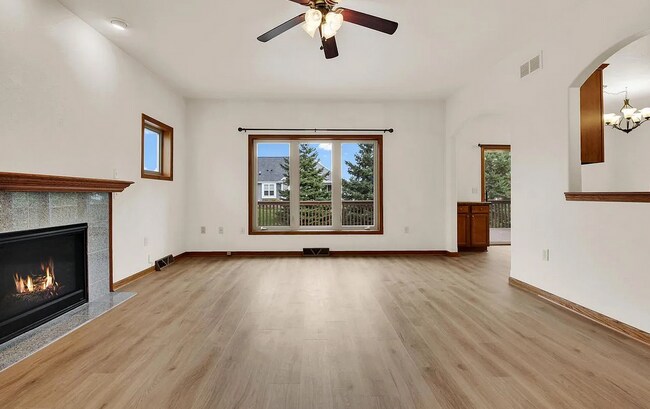 living room - 407 Century Oak Dr