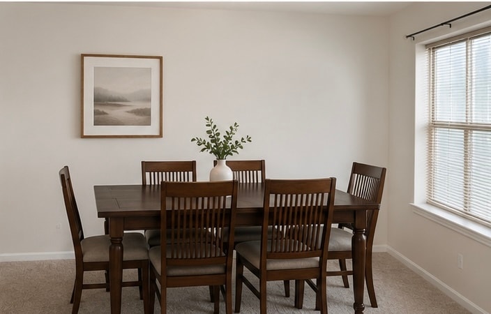 Dining area (can also be the living room area) - 131 Meridian Blvd