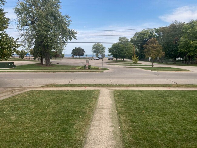 Facing from front yard - 665 S Park Ave