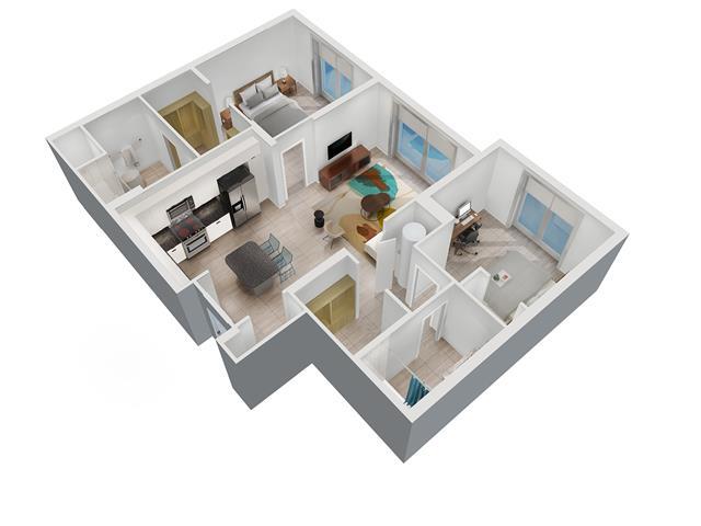 Floorplan - Saba Pompano Beach