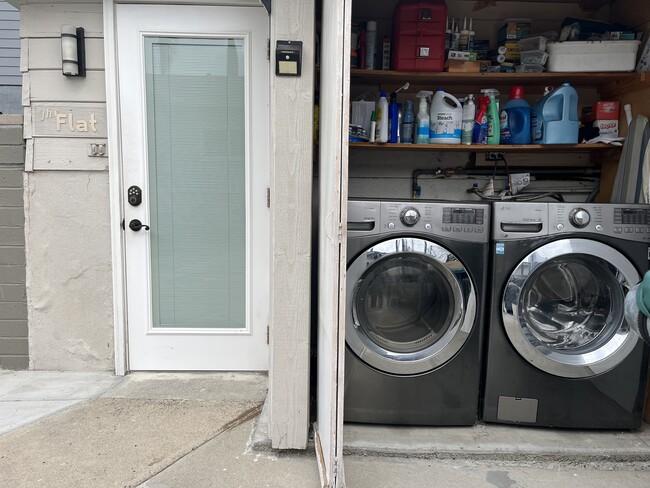 Shared Washer & Dryer just outside door - 6578 Malcolm Drive