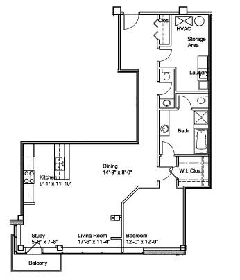 1BR/1.5BA - One Fifty One First Side