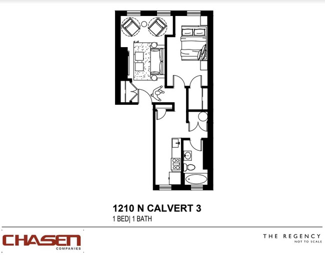 Unit 3 - Regency Baltimore at 1210 N Calvert