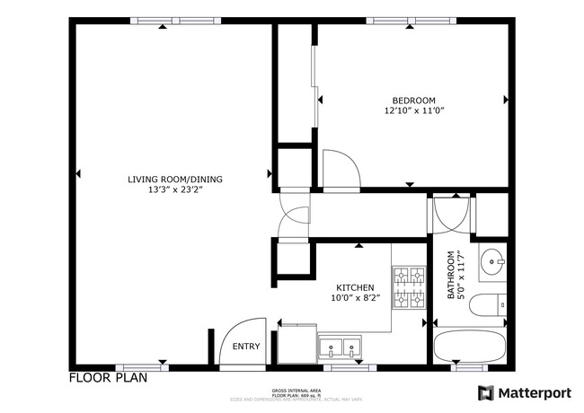 Floorplan - Uptown Apartments