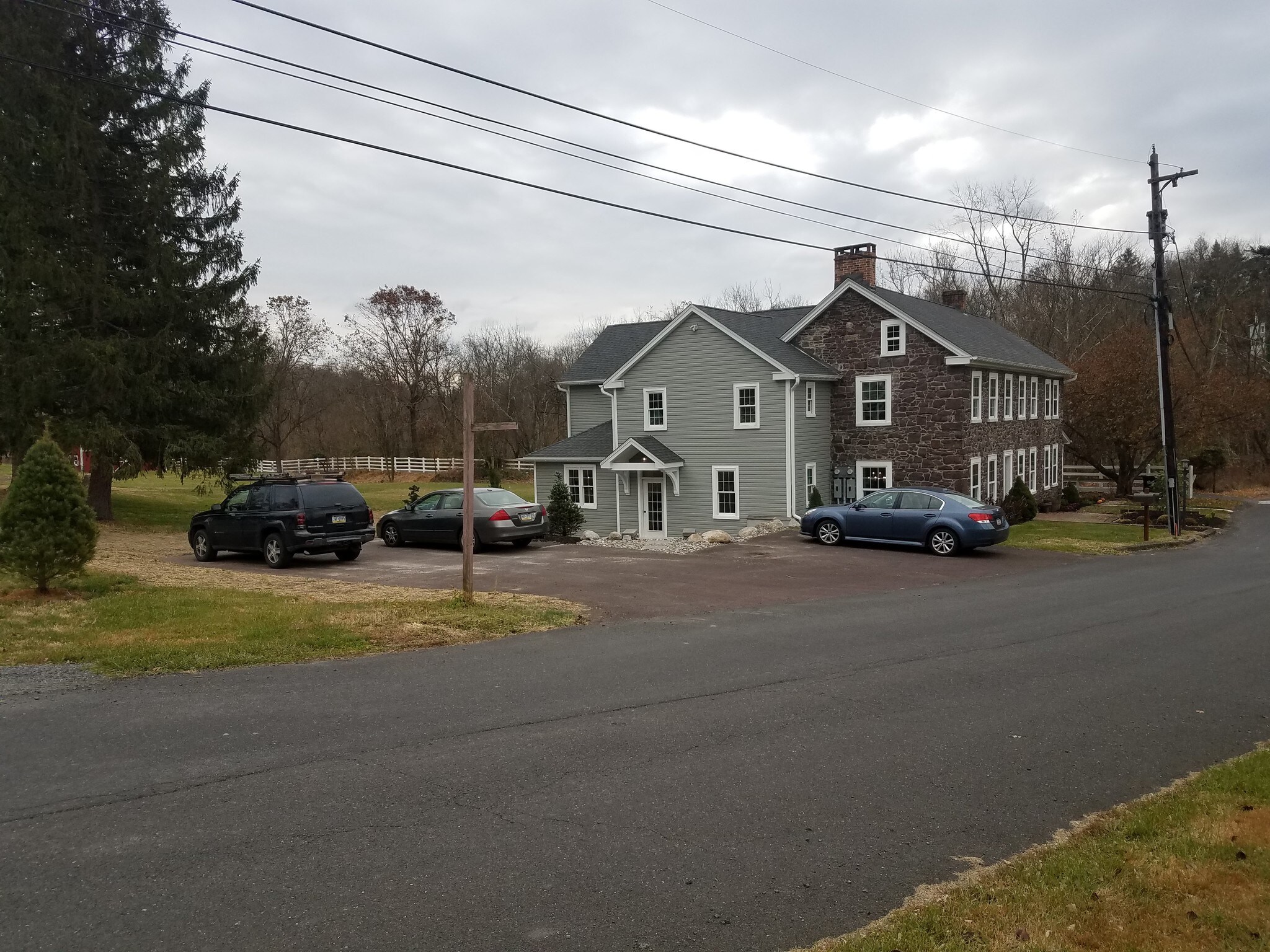 View from up the road - 2086 Kratz Station Rd