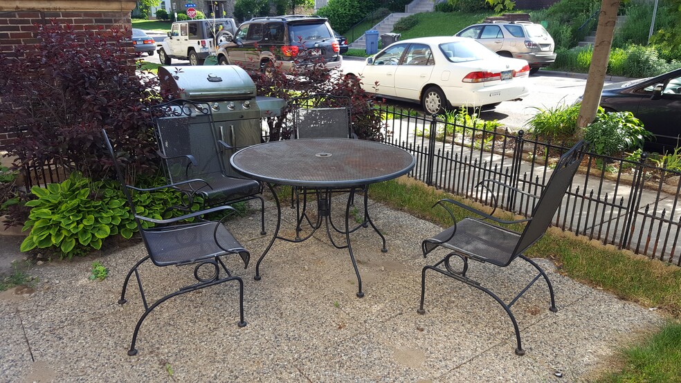 Gas grill and patio - 2412 Harriet Ave