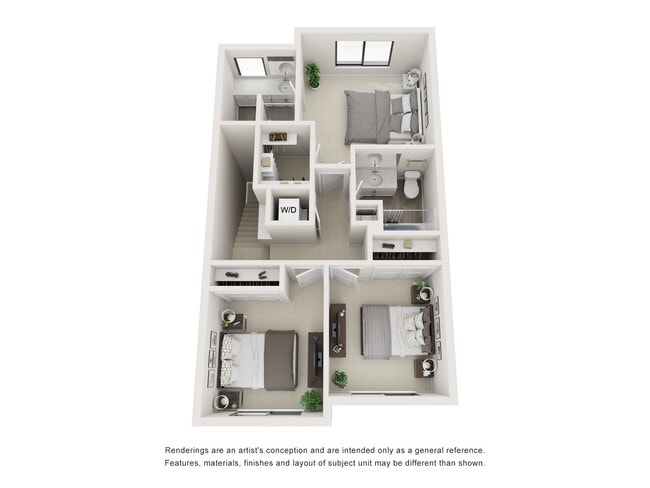Floorplan - Maple Place Apartments