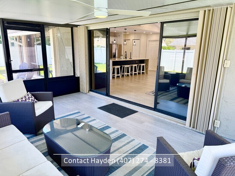 Screened Patio - 1523 Gallinule Dr