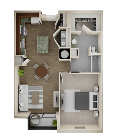 Floorplan - Lofts at City West