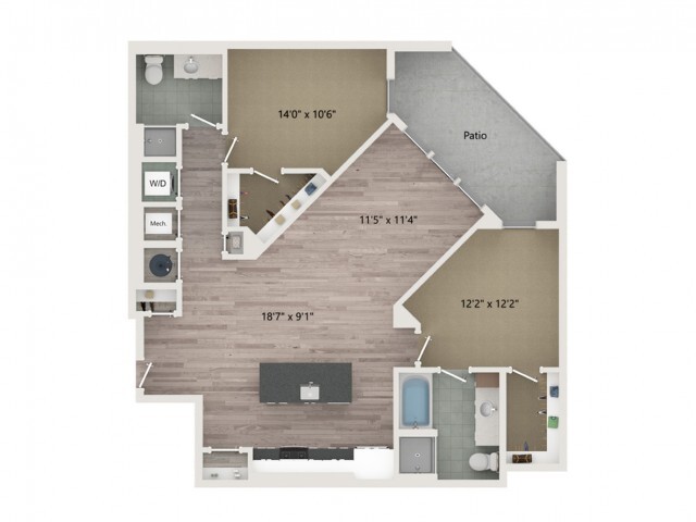 B7 - Sugarmont Apartments & Townhomes