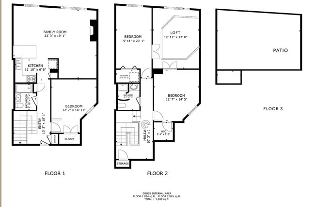 Floorplan - 2727 N Clark