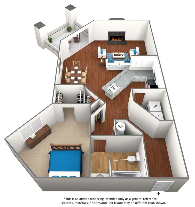 Floorplan - University Ridge Apartments