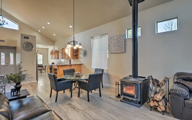 Wood Fireplace - 210 W Cedar Ave