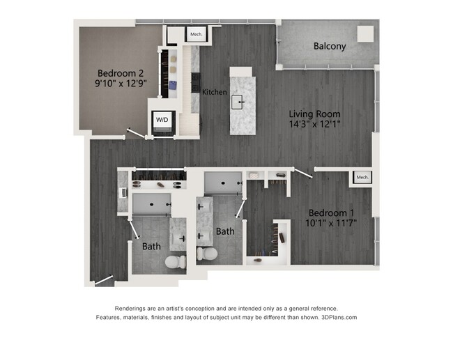 Floorplan - Parq Fulton