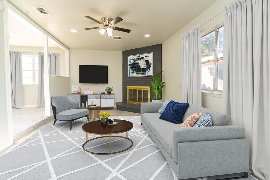 Virtual Staging_2nd LivingRoom - 1416 Tulip Ln