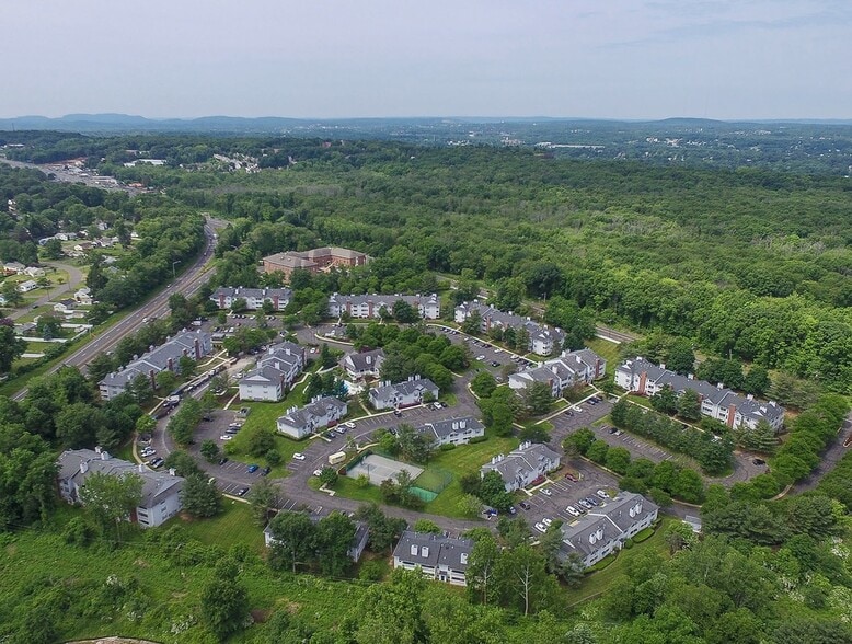 Aerial View of the Community - The Village at Wethersfield