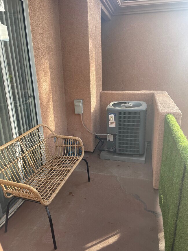 Balcony (green turf installed for added privacy but is removal upon request) - 21832 S Vermont Ave