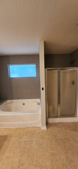 Master Bathtub a shower stall - 2318 Tall Oak Dr