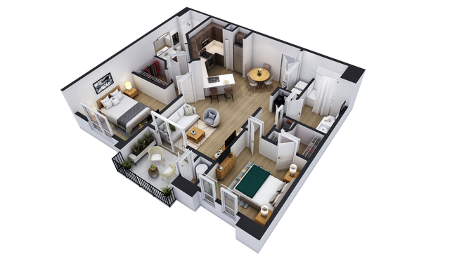 Floorplan - Triana Apartments