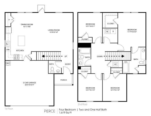 Floorplan - Creekside Terrace