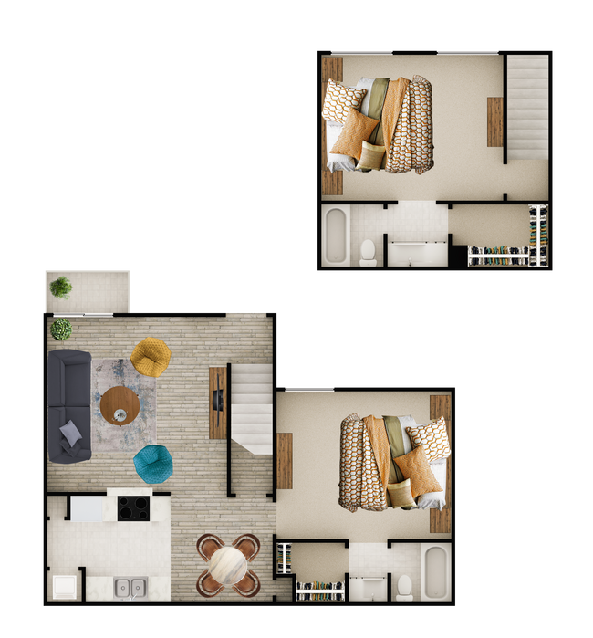 Floorplan - The Place at Barker Cypress - 1822