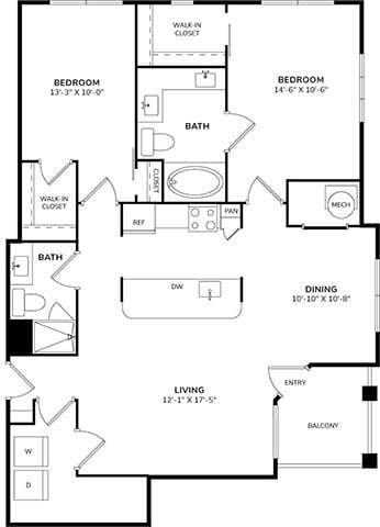 Floorplan - Windsor Flatirons