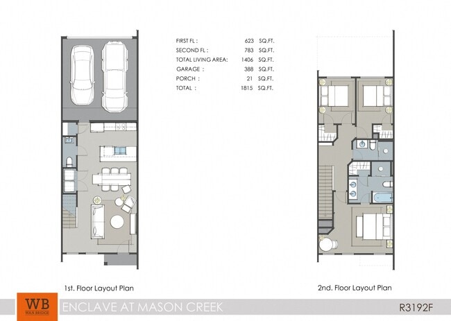 Floorplan - Enclave at Mason Creek