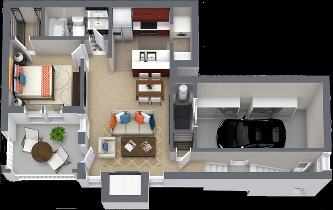 Floorplan - Western Station Apartments