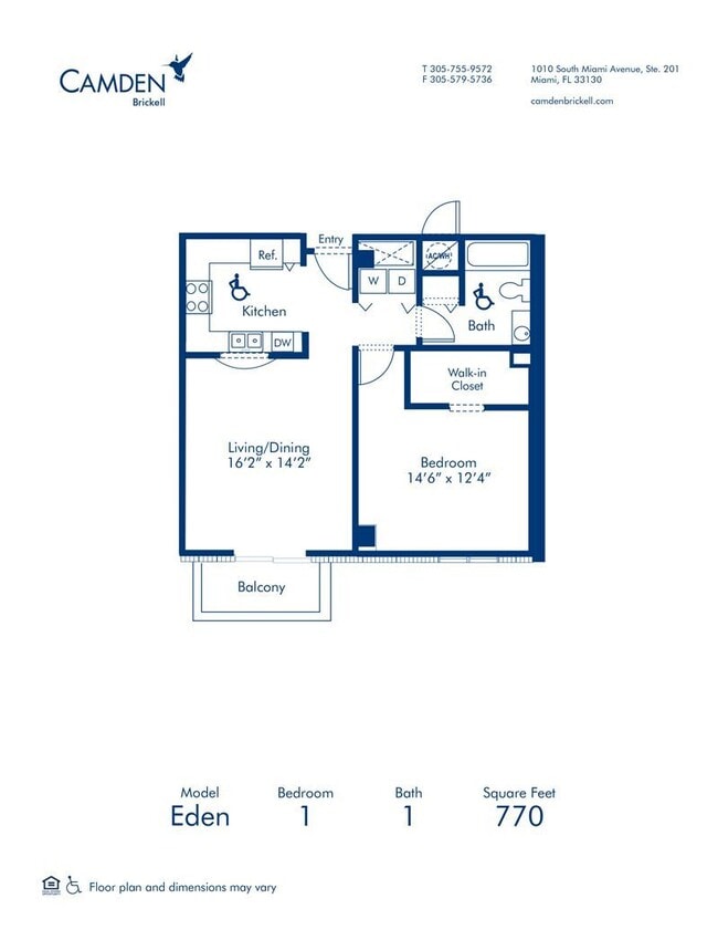 Floorplan - Camden Brickell