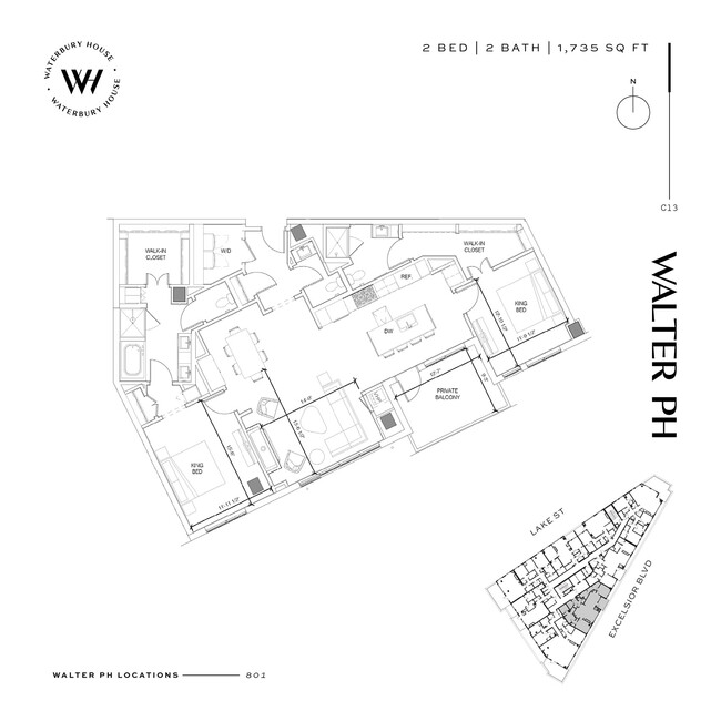 Floorplan - Waterbury House