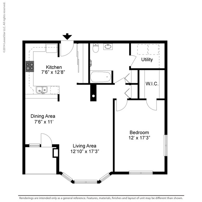 Floorplan - Vernon Oaks Apartments