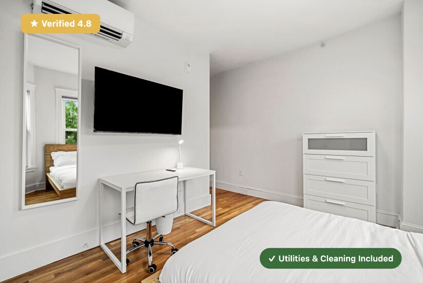 Building Photo - New RoostUp Furnished Private Bedroom with Ensuite Bath in Somerville, Boston!