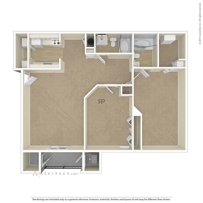 Floorplan - Lakeshore Village Apartments