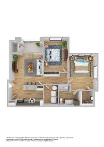 Floorplan - The Banks at Bridgewater