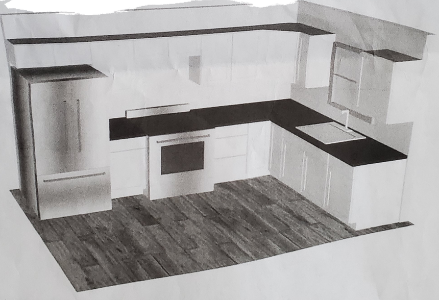 Kitchen layout. More photos coming. - 502 S 1st St