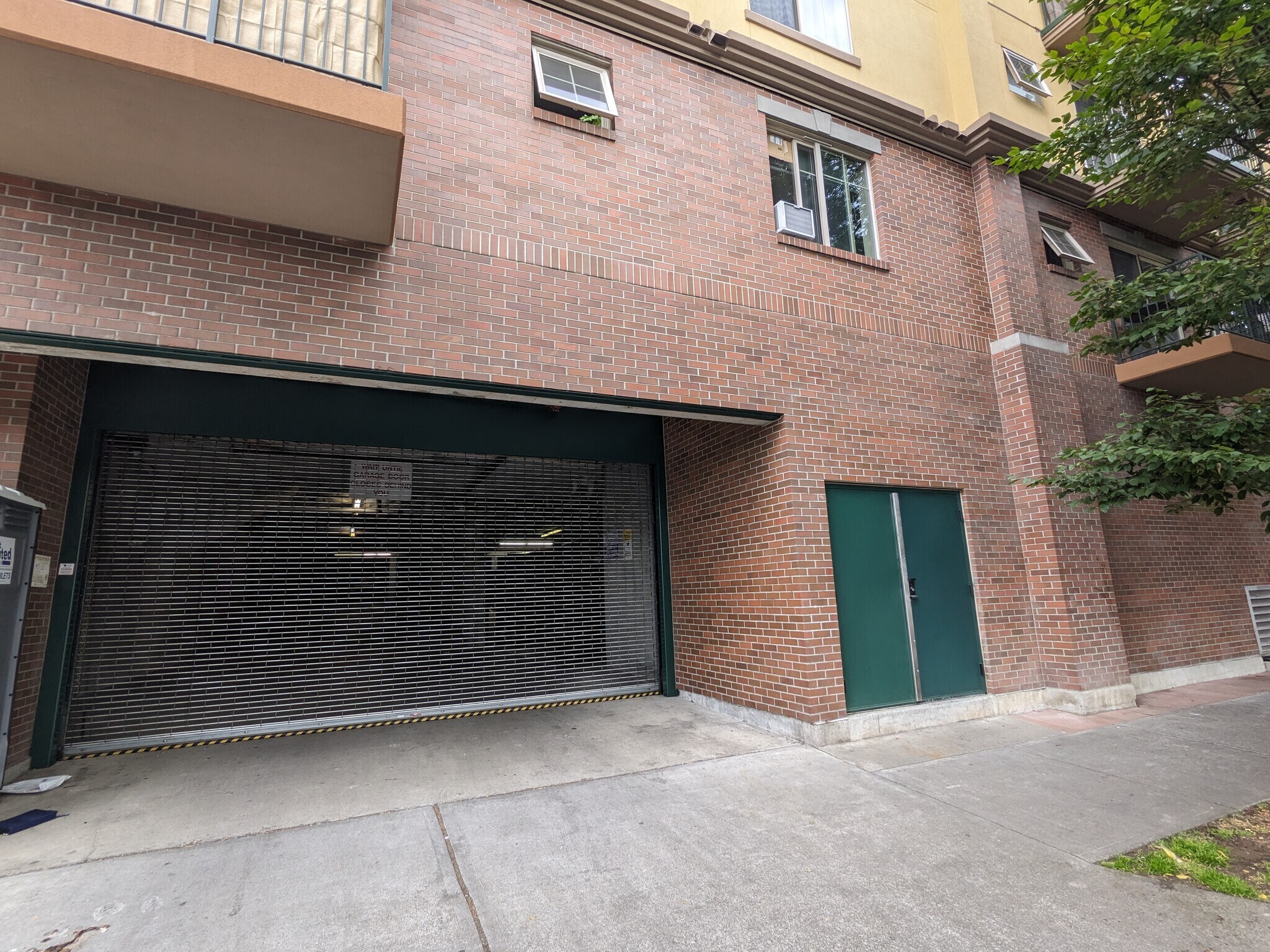 Secure garage entrance - 700 E Denny Way