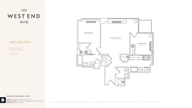 Floorplan - 101 West End Avenue