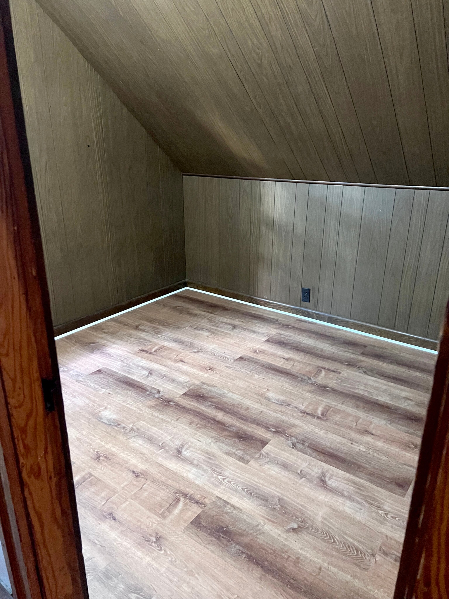 Front Bedroom - doorway view (9’5” x 8’2”) - 96 Lawrence St