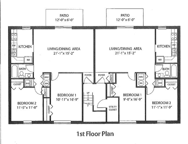 2BR/1BA - Mayflower Apartments